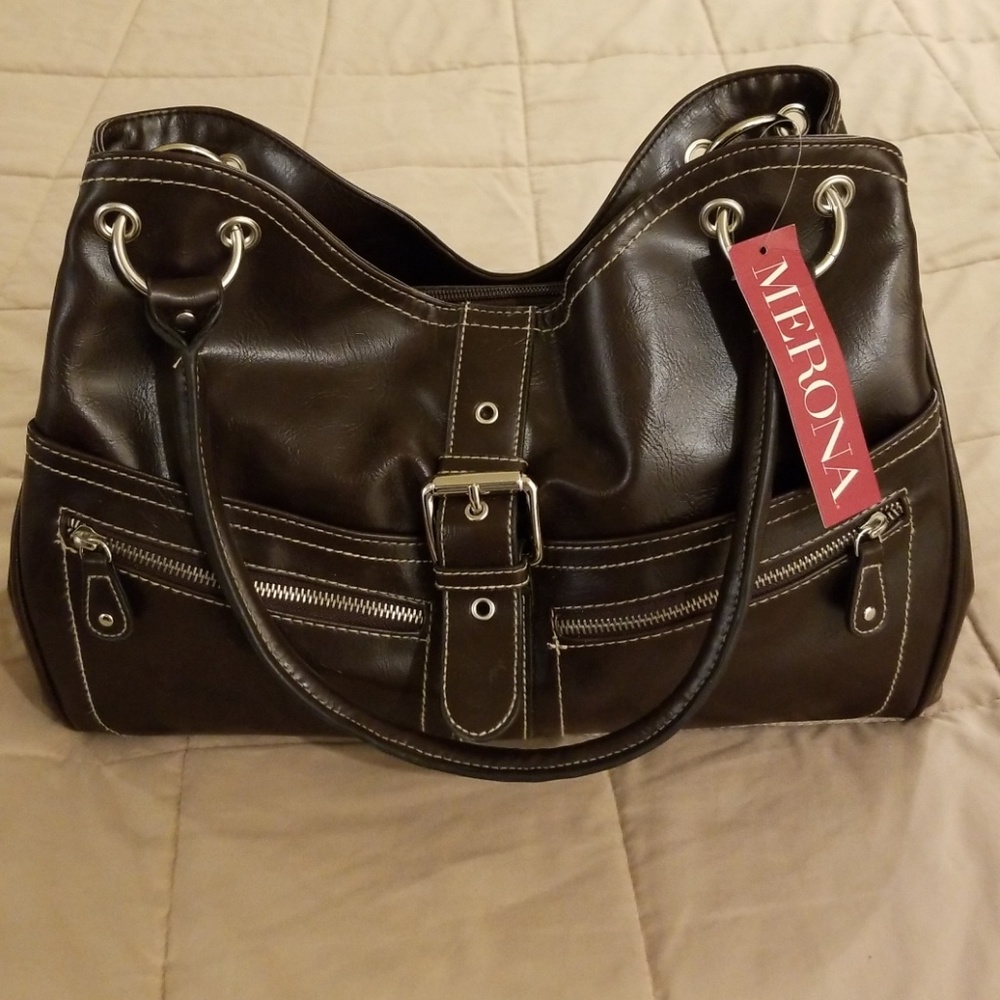 Cute Dark Brown Handbag